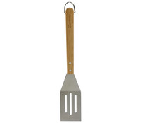 Espátula para barbacoa con mango de madera, 43cm GARDEN STAR ALCAMPO.