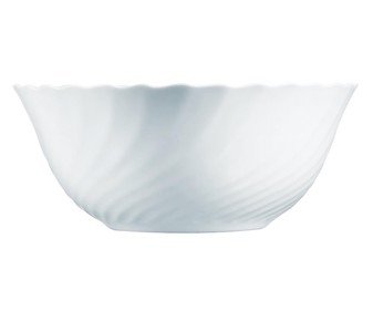 Ensaladera Trianon 24cm. fabricada en vidrio Opal Blanco y con diseño clásico redondeado LUMINARC. Ensaladera Trianon 24cm. fabricada en vidrio Opal Blanco y con diseño clásico redondeado LUMINARC.