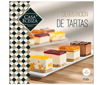 Surtido porciones de tartas congeladas CASA ECEIZA 470 g.