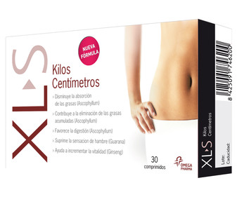 Complemento alimenticio para control de peso XLS kilos centímetros 30 uds. Complemento alimenticio para control de peso XLS kilos centímetros 30 uds.