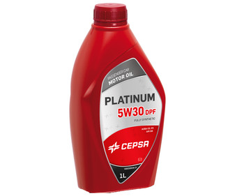 Aceite para motor, 1 litro, CEPSA Platinum 5W30 DPF. Aceite para motor, 1 litro, CEPSA Platinum 5W30 DPF.