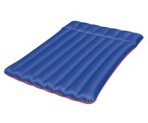 Colchón hinchable doble, con revestimiento superior de rayon, estructura I-Beam, parte inferior de vinilo y medidas de 203x147 centímetros BESTWAY.