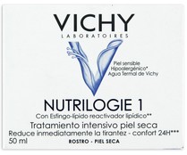 Crema facial hidratante en tarro VICHY Nutrilogie 1 50 ml.