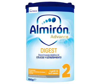 Leche (2) de continuación, a partir de 6 meses ALMIRÓN Advance Digest 800 g. Leche (2) de continuación, a partir de 6 meses ALMIRÓN Advance Digest 800 g.