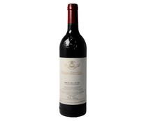 Vino tinto gran reserva con denominación de origen Ribera del Duero VEGA SICILIA botella de 75 cl.