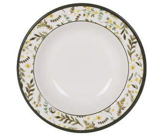 Plato hondo fabricado en porcelana, 22 cm, Castroverde SANTA CLARA. Plato hondo fabricado en porcelana, 22 cm, Castroverde SANTA CLARA.