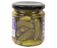 Pepinillos pequeños sabor anchoa frasco de 180 g.