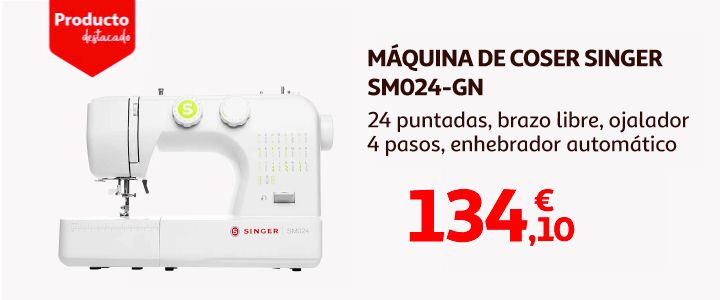 Máquina de coser SINGER SM024-GN
