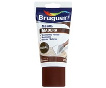 Masilla madera, color nogal BRUGUER, 200grs.