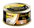 Alimento húmedo gatos atún con calabaza GIM CAT 70 g.