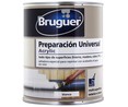 Bote de 0.75 litros de imprimación selladora acrílica universal de color blanco BRUGUER.