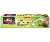 Bolsas de conservación de alimentos ALBAL 30 uds. 