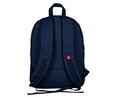 Mochila juvenil color azul marino con un compartimento y doble bolsillo exterior, 30x40x20cm YOUNG'S ATTITUDE ALCAMPO.
