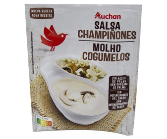 Salsa de champiñones PRODUCTO ALCAMPO 33 g. Salsa de champiñones PRODUCTO ALCAMPO 33 g.