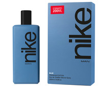 Eau de toilette para hombre con vaporizador en spray NIKE Blue premium edition 200 ml.