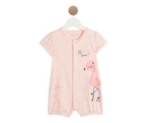Pijama pelele de algodón para bebé INEXTENSO, talla 68.