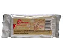 Paquete de arcilla marrón de 500gr, uso recomendado a partir de 3 años. PRODUCTO ALCAMPO.