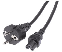 Cable QILIVE de alimentación universal (3 pin) de 1,5 metros, color negro. Cable QILIVE de alimentación universal (3 pin) de 1,5 metros, color negro.