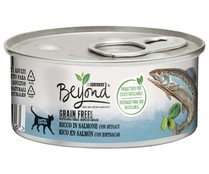 Alimento gatos húmedo sabor salmón BEYOND PURINA 85 g.