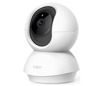 Cámara Wi-Fi rotatoria TP-LINK Tapo C200, 1080p, visión nocturna, detección movimiento, micrófono y altavoz.