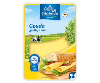 Queso en lonchas Gouda OLDENBURGUER 200 g. Queso en lonchas Gouda OLDENBURGUER 200 g.