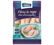 Filetes de rape chino, ultrancongelados y sin piel ni espinas ALIGATOR 480 g.