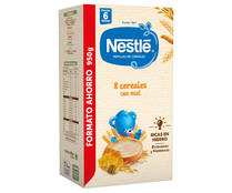 Papilla de 8 cereales con miel a partir de 6 meses NESTLÉ 950 g.