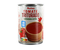 Tomate triturado PRODUCTO ALCAMPO lata de 400 g.
