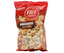 Anacardos fritos y salados FRIT RAVICH 160 gramos. 