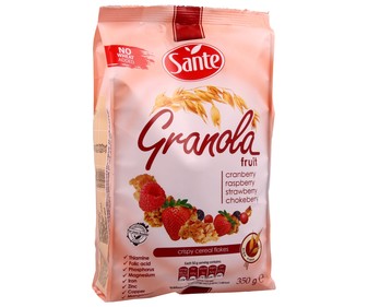 Muesli con frutas 350 gramos Muesli con frutas 350 gramos