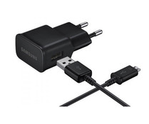 Adaptador Usb + cable MicroUsb SAMSUNG EP-TA12EBEUGWW, 2A.