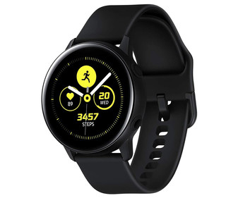 Smartwatch SAMSUNG Galaxy Watch Active SM-R500NZKAPHE negro, 40mm, notificaciones, medidor actividad, pulsómetro, Wi-Fi, GPS, Bluetooth.