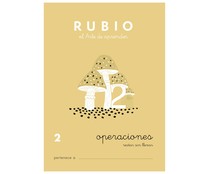 Cuadernillo de actividades Matemáticas, Operaciones 2, restar sin llevar, 6-7 años RUBIO.