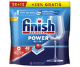 Detergente para lavavajillas en pastillas  FINISH POWERBALL 48 uds..768 g.