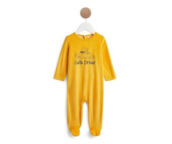 Pelele de terciopelo para bebé IN EXTENSO, talla 74. Pelele de terciopelo para bebé IN EXTENSO, talla 74.