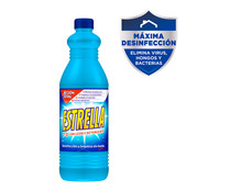 Lejía Azul, limpiador con lejía y detergente ESTRELLA 1,35 l.