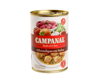 Albóndigas en salsa CAMPANAL 425 g. Albóndigas en salsa CAMPANAL 425 g.