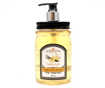 Jabón de manos líquido con vainilla y karite BECASAN NATURE 500 ml.