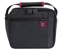 Bolsa porta alimentos con 2 tapers herméticos, de 0,6 y 0,8l., Minilunch box IRIS.