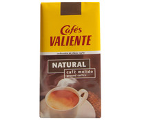 Café molido natural CAFÉS VALIENTE 250 gr,