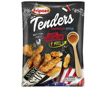 Tenders de pechuga de pollo 100% sabor barbacoa y miel FRIPOZO American style de El Pozo 250 g.