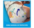 Pañales talla 4, para niños de 10 a 15 kilogramos DODOT Bebé-seco 62 uds.
