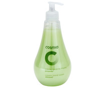 Jabón de manos con textura crema y aroma a almendras COSMIA 500 ml.