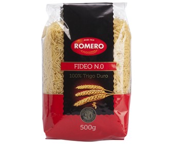 Pasta fideos cabellín paquete de 500 gramos Pasta fideos cabellín paquete de 500 gramos
