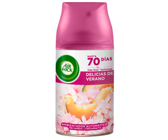 Ambientador Delicias de verano- Recambio AIR WICK FRESHMATIC 250 ml. Ambientador Delicias de verano- Recambio AIR WICK FRESHMATIC 250 ml.