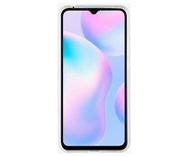Funda compatible con Xiaomi Redmi 9AT/9A MUVIT, transparente. (Teléfono no incluido)