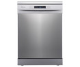 Lavavajillas HISENSE HS622E10X, capacidad 13 servicios, clasificación energética E, H: 84,5cm, A: 59,8cm, F: 60cm.