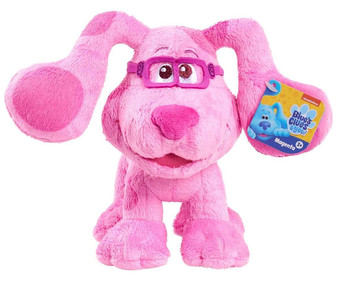 Peluche básico de 9cm personaje Magenta, Las Pistas de Blue NICKELODEON.