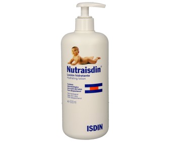 Loción hidratante especialmente indicada para la piel del bebé NUTRAISDIN 500 ml. Loción hidratante especialmente indicada para la piel del bebé NUTRAISDIN 500 ml.
