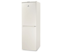 Frigorífico combi INDESIT CAA 55 1 CÍCLICO, clasificación energética: F, H: 174cm, A: 54,5cm, F: 58cm, capacidad total: 235L.